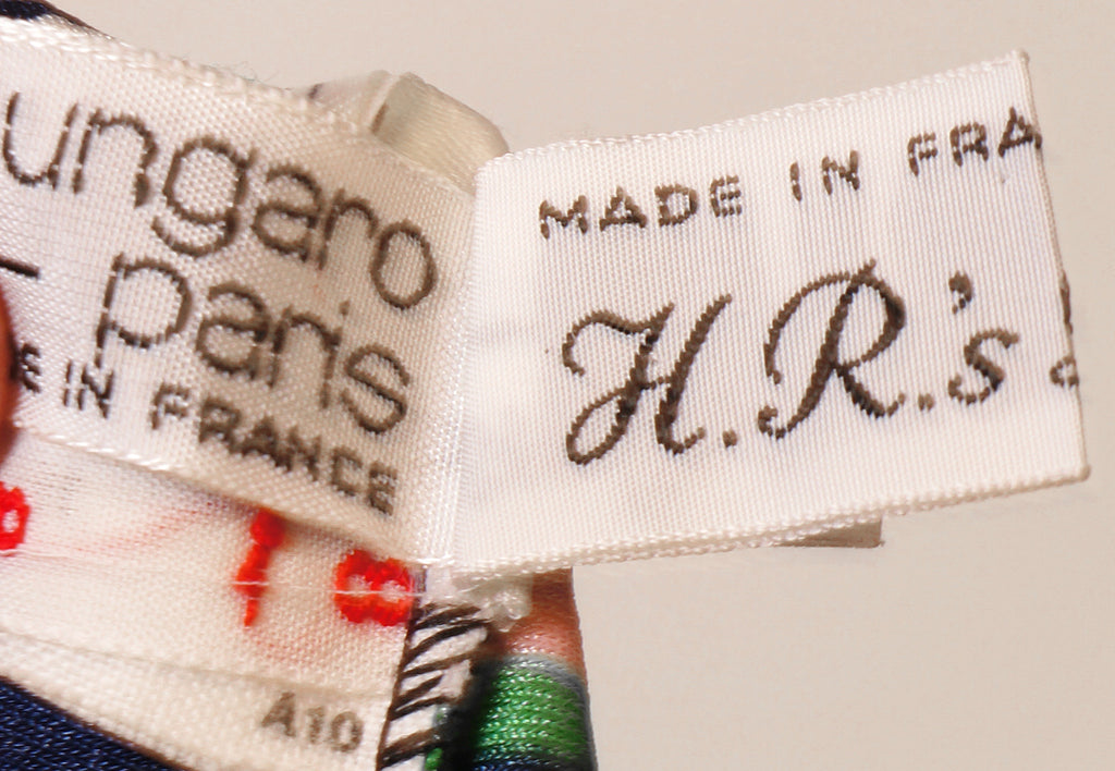 Vintage 1970s Emanuel Ungaro Paris Parallele Bikini Two Piece Swimsuit 8 - S - Poppy's Vintage Clothing