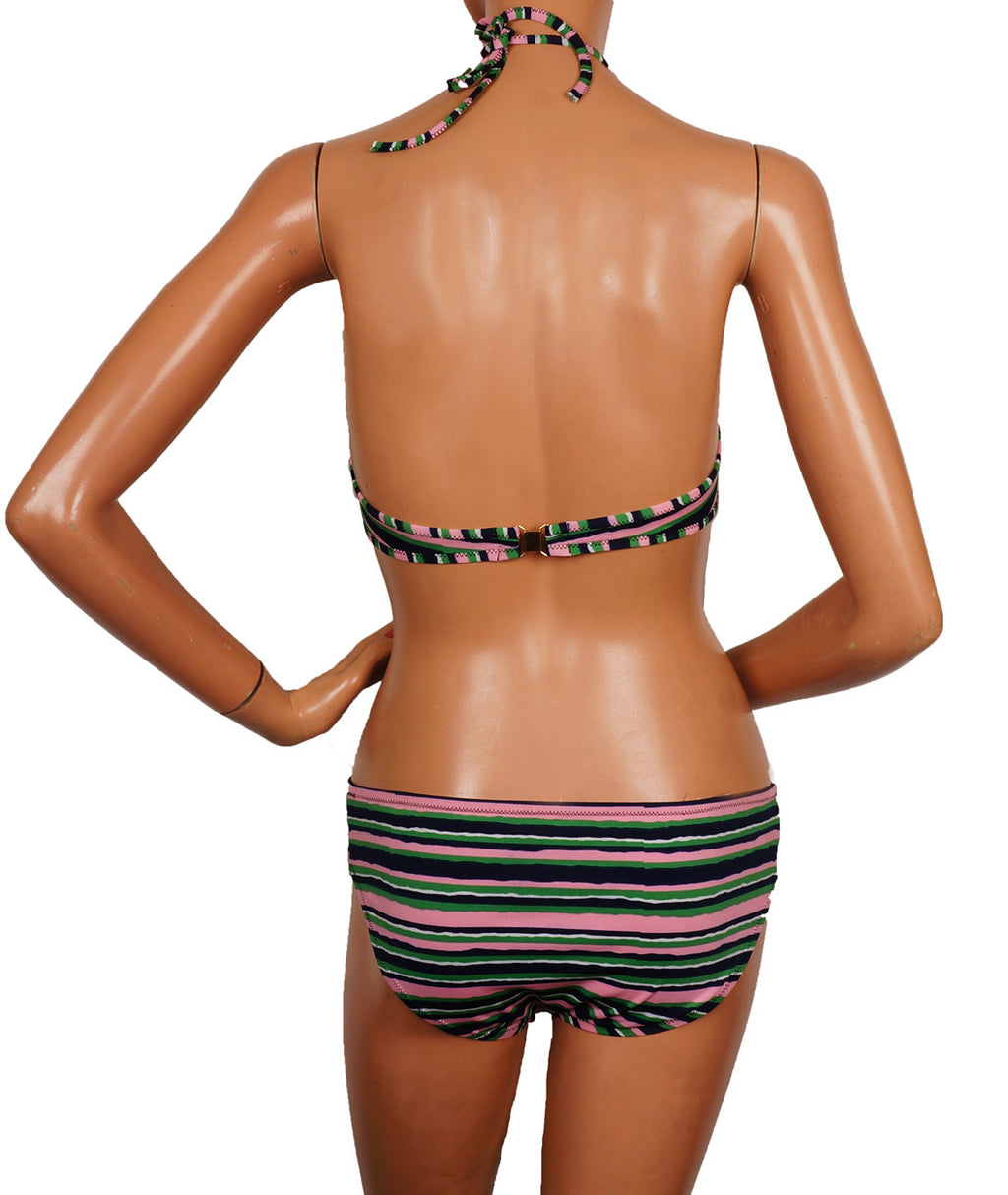 Vintage 1970s Emanuel Ungaro Paris Parallele Bikini Two Piece Swimsuit 8 - S - Poppy's Vintage Clothing