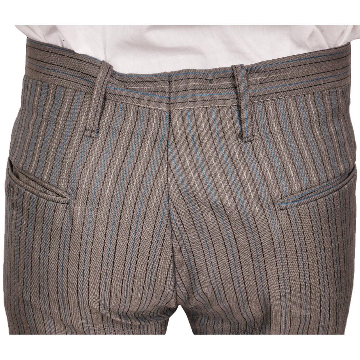 Vintage 60s Mod Era Mens Suit w Pinstripe Unused w Tags Size M 38 - Poppy's Vintage Clothing