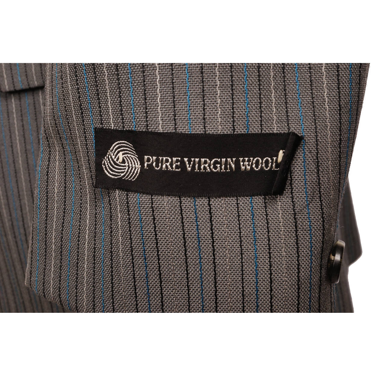 Vintage 60s Mod Era Mens Suit w Pinstripe Unused w Tags Size M 38 - Poppy's Vintage Clothing