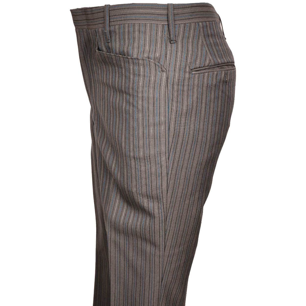 Vintage 60s Mod Era Mens Suit w Pinstripe Unused w Tags Size M 38 - Poppy's Vintage Clothing