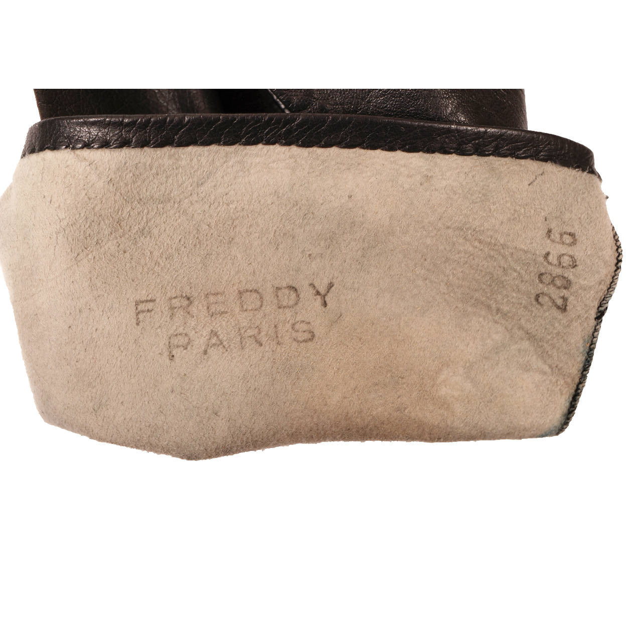 Vintage Opera Gloves Black Kid Leather Freddy Paris Unused NOS Ladies Size 6 3/4 - Poppy's Vintage Clothing