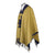 Vintage UNIVERSITY of MICHIGAN Stadium Poncho Fringed Blanket Wool Wolverines - Poppy's Vintage Clothing