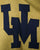 Vintage UNIVERSITY of MICHIGAN Stadium Poncho Fringed Blanket Wool Wolverines - Poppy's Vintage Clothing