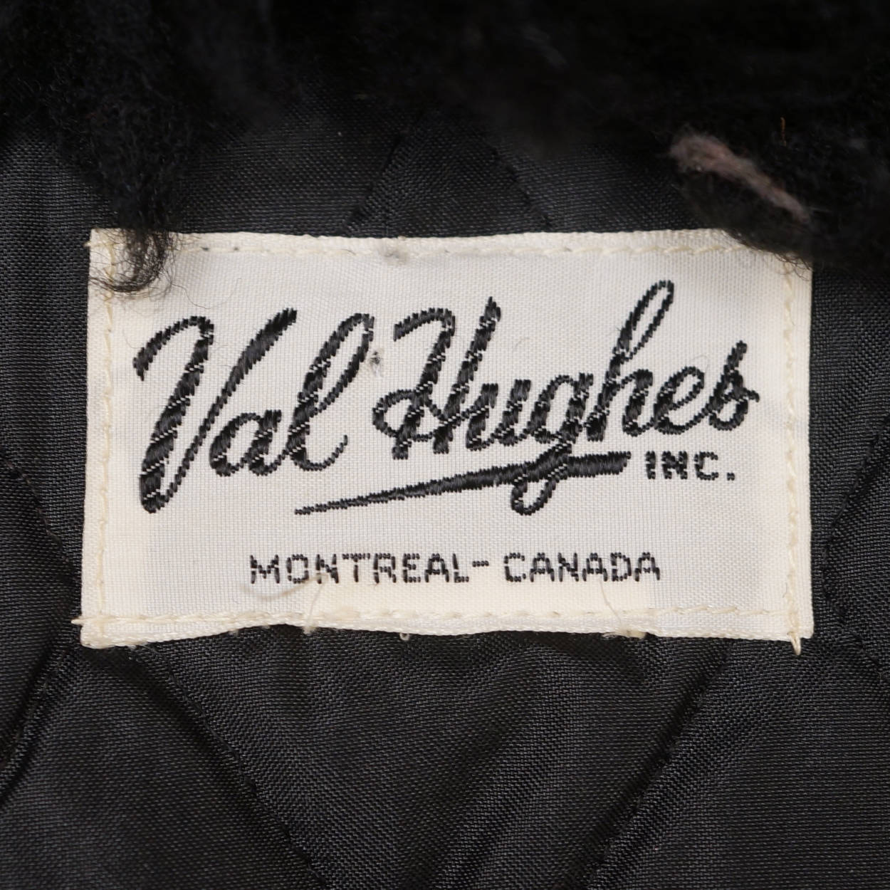 Vintage 1960s Ski Jacket Cotton Chenille Velvet Tapestry Val Hughes Montreal M - Poppy's Vintage Clothing