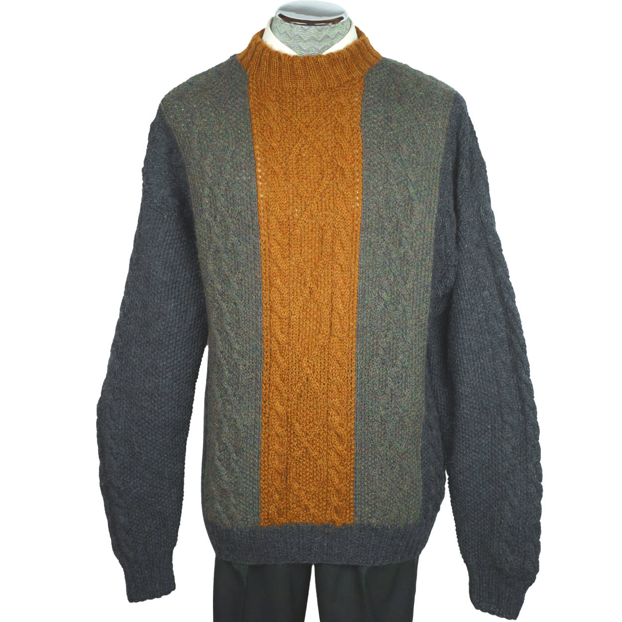 Vintage Valentino Pullover Sweater Alpaca & Wool Oversized L - Poppy's Vintage Clothing