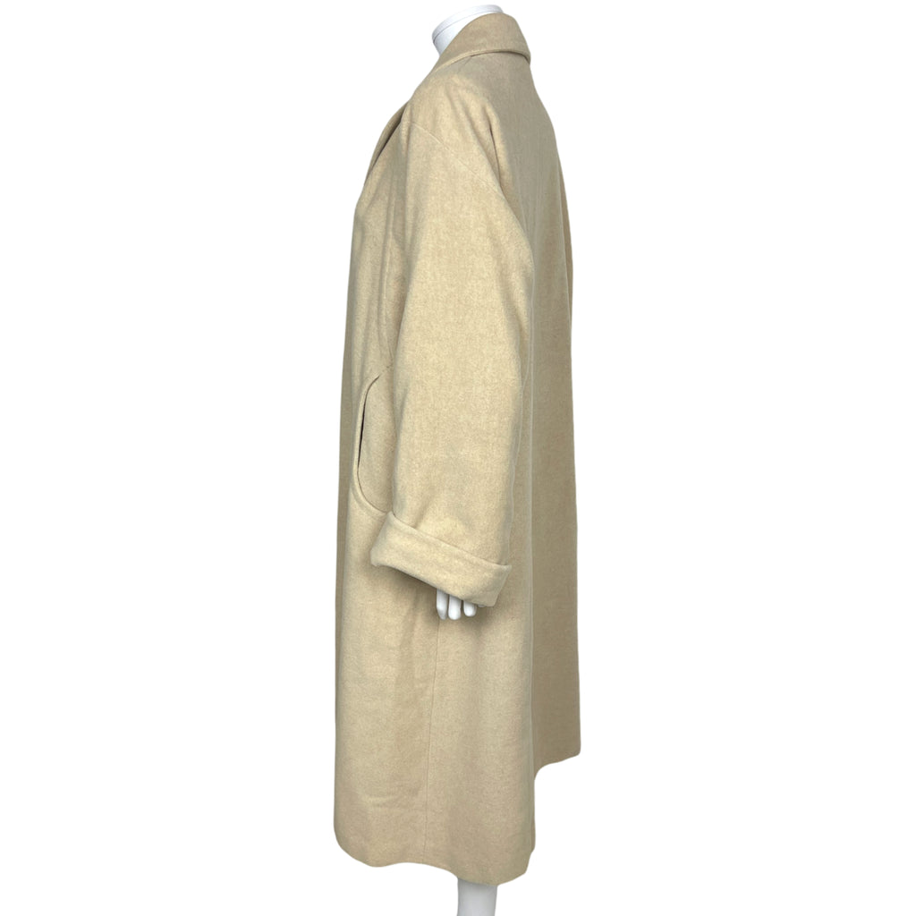 Vintage 1950s Cashmere Coat Loomed in England Ladies Size L