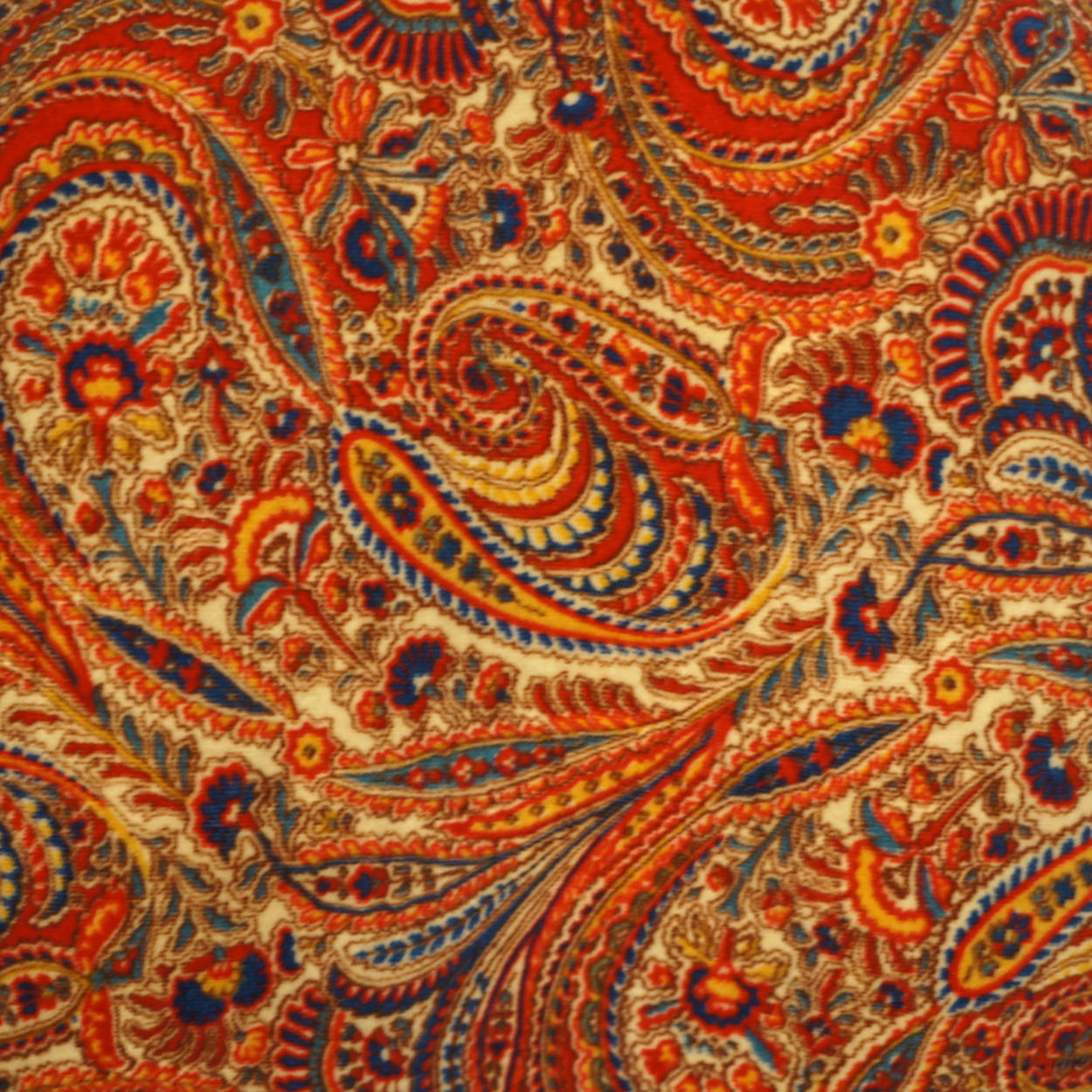 Vintage 1960s Paisley Velvet Dressing Gown Liberty Print Fabric Ladies Size M - Poppy's Vintage Clothing