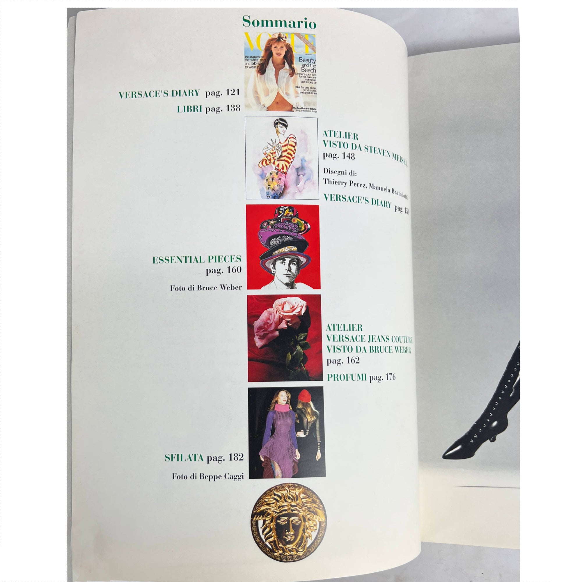 Vintage Gianni Versace Catalog 1993 Donna Autumn Winter # 25