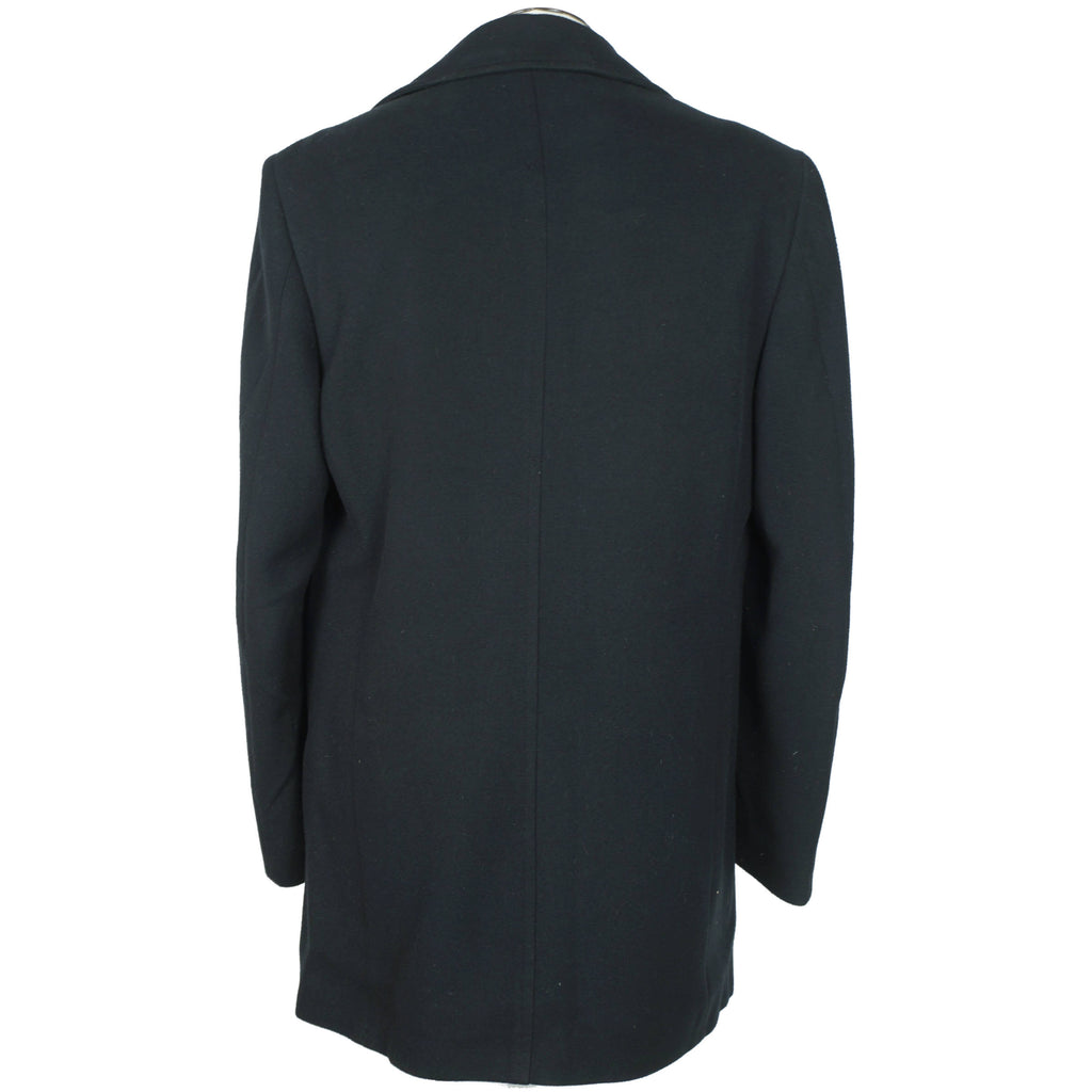 Versace Classic Coat Mens Pea Jacket Size M Italian 50 - Poppy's Vintage Clothing