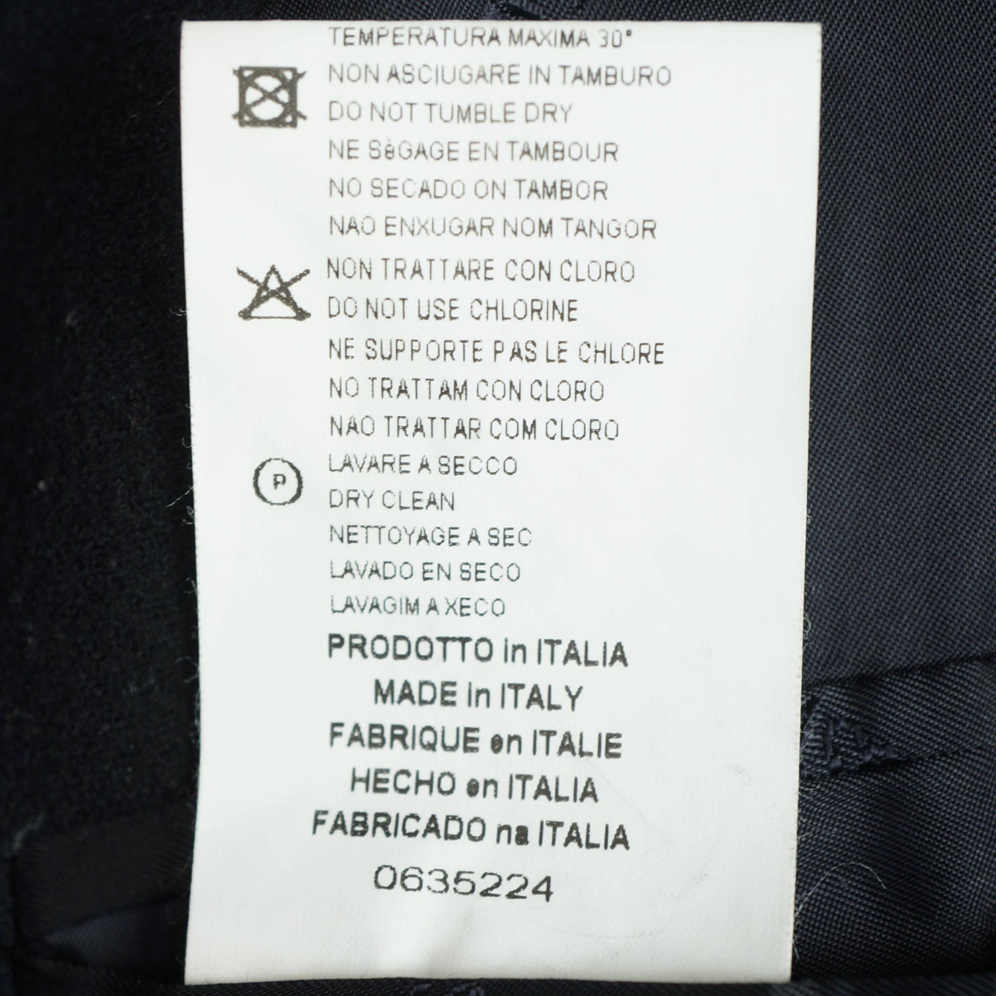 Versace Classic Coat Mens Pea Jacket Size M Italian 50 - Poppy's Vintage Clothing