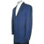 Vintage Gianni Versace Versus Blazer Mens Suit Jacket Blue Linen Size M Italy 50 - Poppy's Vintage Clothing