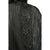 Antique Victorian Mourning Cape Black Silk Hip Cloak with Lace Ribbon Decoration - Poppy's Vintage Clothing