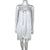 Antique Edwardian Slip White Lawn Cotton w Buttoned Crotch