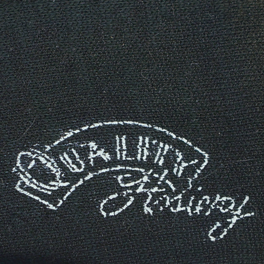 Vintage 1920s Knit Cotton Stockings Black NOS Unused Somerset Quality Hosiery - Poppy's Vintage Clothing