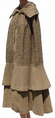 Vintage 1920s Wool Cloak with Soutache Trim - Poppy's Vintage Clothing