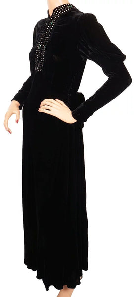 Vintage-1930s-Black-Velvet-Dress-Rhinestones-4_grande.jpg