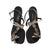 Vintage 1960s Rhinestone Sandals - Enzo Albanese Rome - Poppy's Vintage Clothing