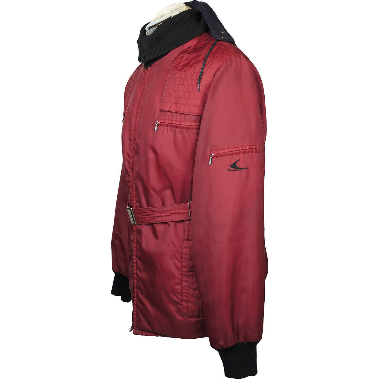 Vintage 1960s Ski Doo Snowmobile Jacket Coat Bombardier Canada Mens Size L - Poppy's Vintage Clothing