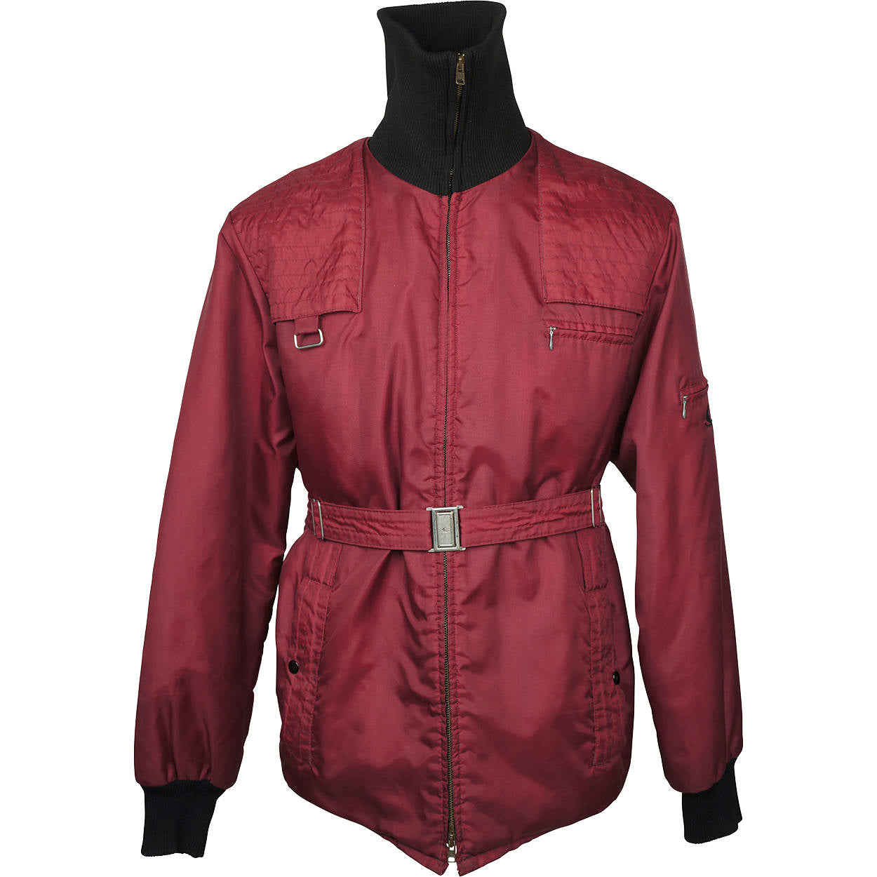 Vintage 1960s Ski Doo Snowmobile Jacket Coat Bombardier Canada Mens Size L - Poppy's Vintage Clothing