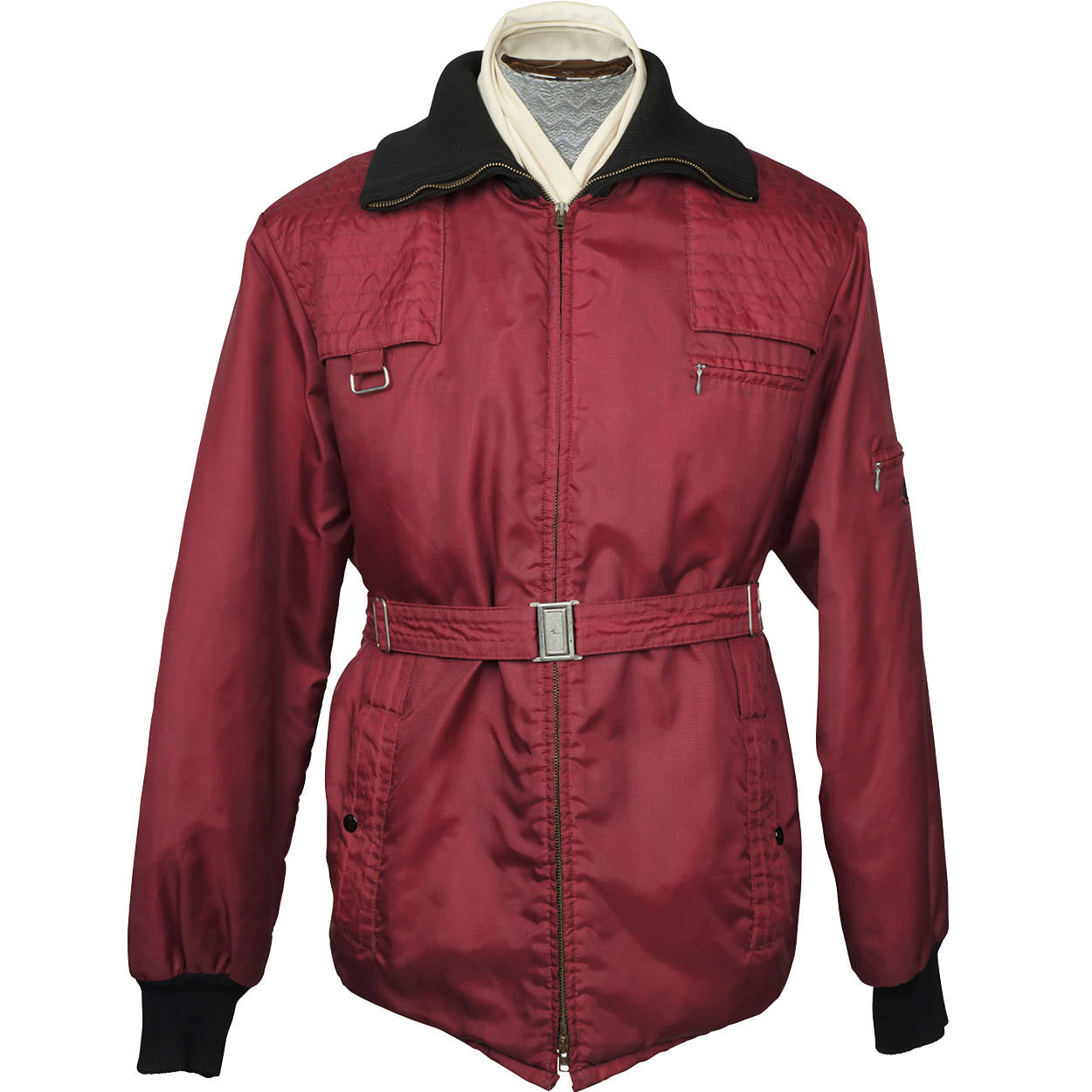 Vintage 1960s Ski Doo Snowmobile Jacket Coat Bombardier Canada Mens Size L - Poppy's Vintage Clothing