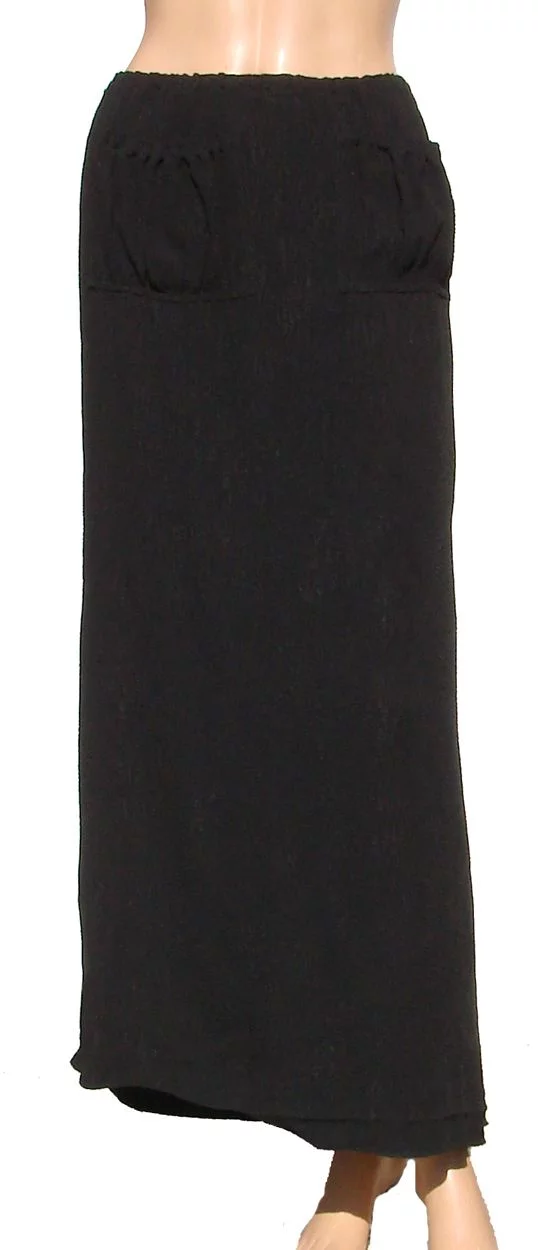 Vintage s Jean Paul Gaultier Black Skirt   Femme Label   Small Size 6