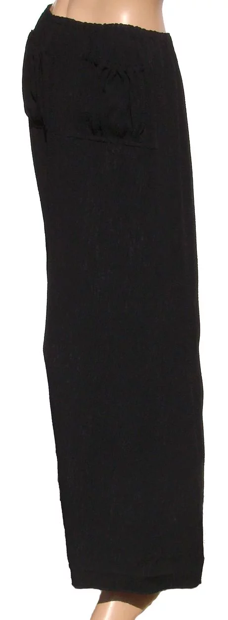 Vintage 1990s Jean Paul Gaultier Black Skirt - Femme Label - Small Size 6 - Poppy's Vintage Clothing