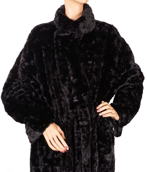 Sonia rykiel faux fur 2025 coat