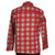 Vintage Mens Cotton Flannel Shirt 1960s Rockabilly Red Plaid Chandler Unused M - Poppy's Vintage Clothing