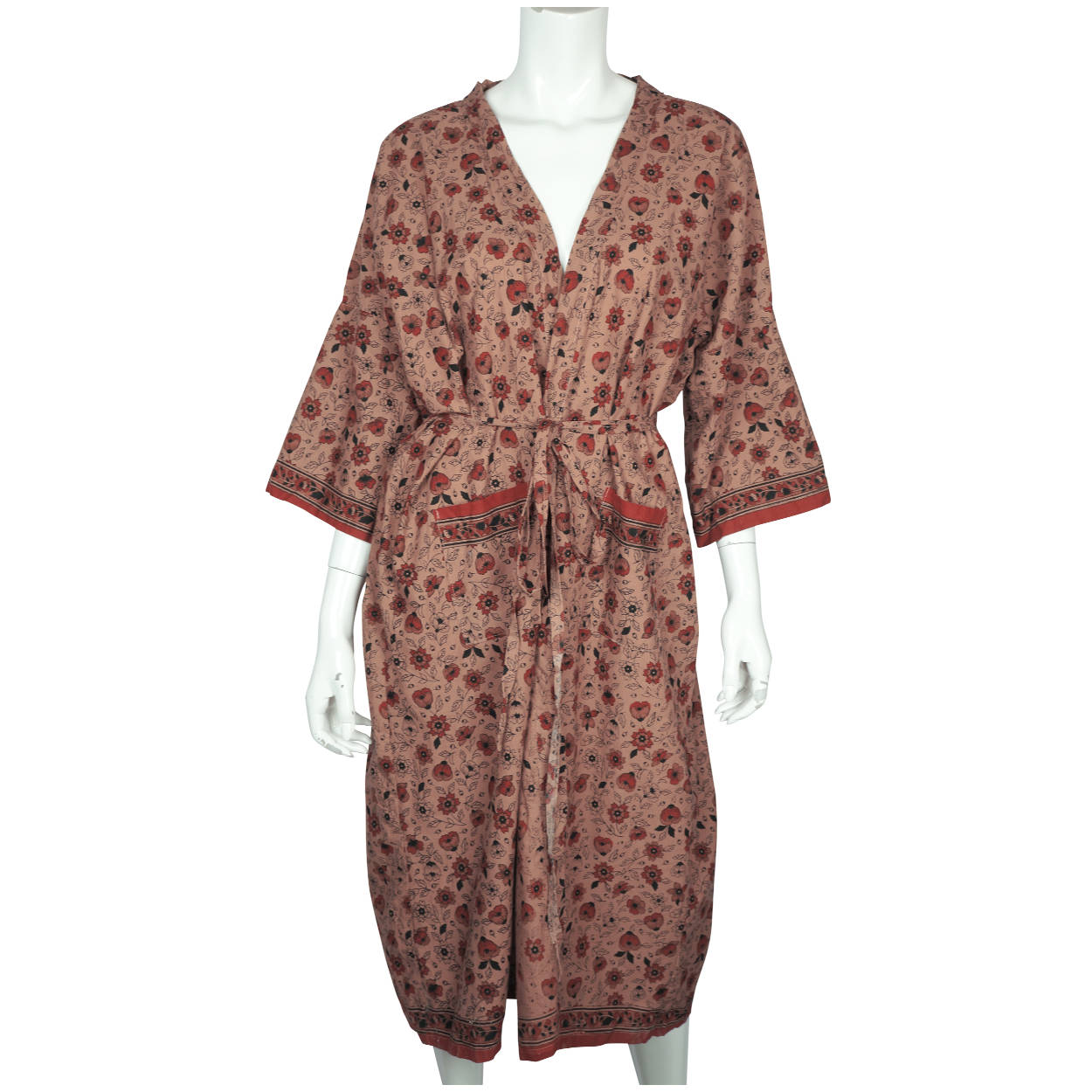 Shop hand block printed bathrobes online- Shalvi – ShalviFashion