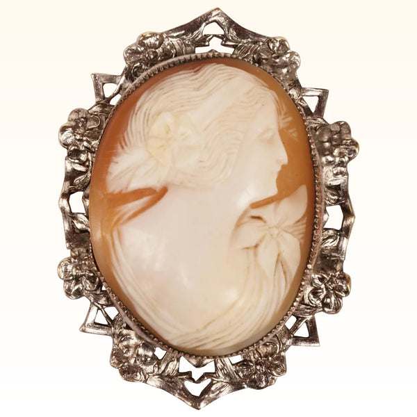 Old cheap cameo pins