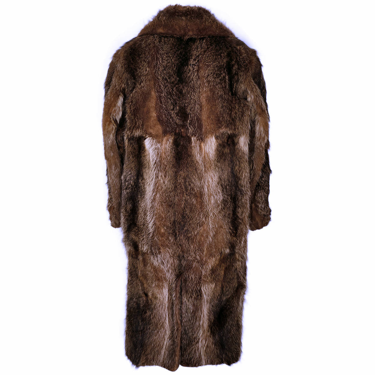 Vintage 1920s Mens Raccoon Fur Coat Ivy League Football Fan - Poppy's Vintage Clothing