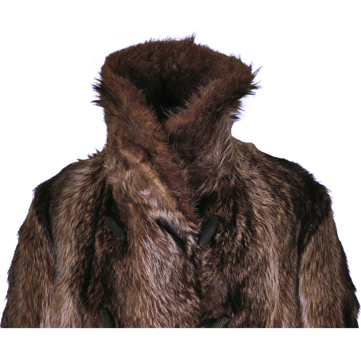 Vintage 1920s Mens Raccoon Fur Coat Ivy League Football Fan - Poppy's Vintage Clothing