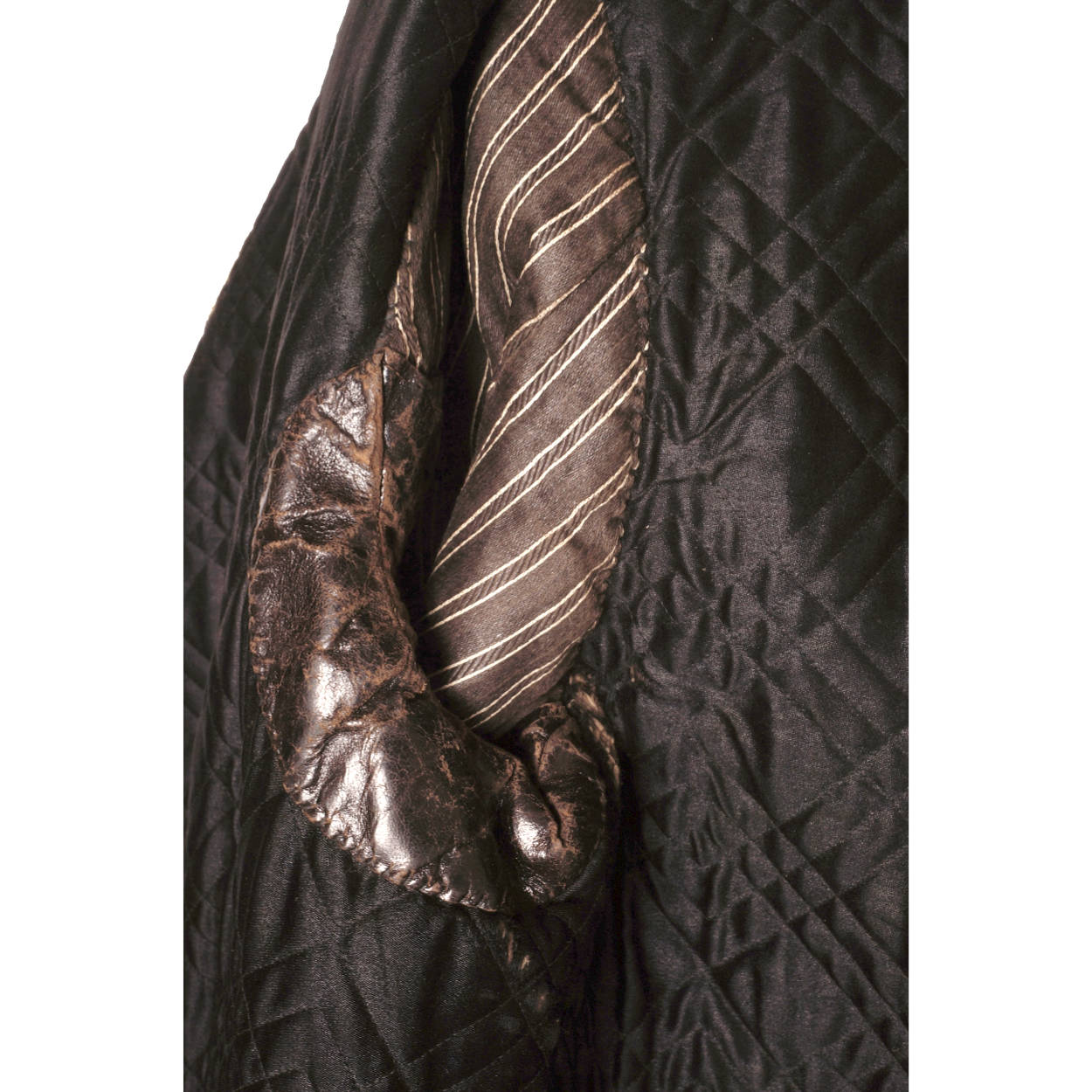 Vintage 1920s Mens Raccoon Fur Coat Ivy League Football Fan - Poppy's Vintage Clothing