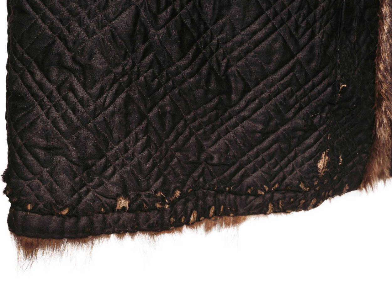 Vintage 1920s Mens Raccoon Fur Coat Ivy League Football Fan - Poppy's Vintage Clothing