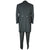 Vintage Mens Morning Coat Formal Suit w Striped Pants Sz M L - Poppy's Vintage Clothing
