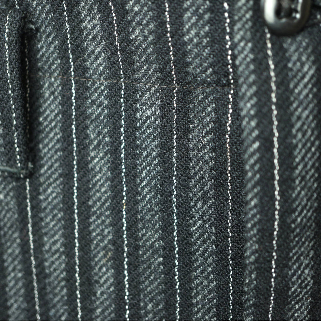 Vintage Mens Morning Coat Formal Suit w Striped Pants Sz M L - Poppy's Vintage Clothing