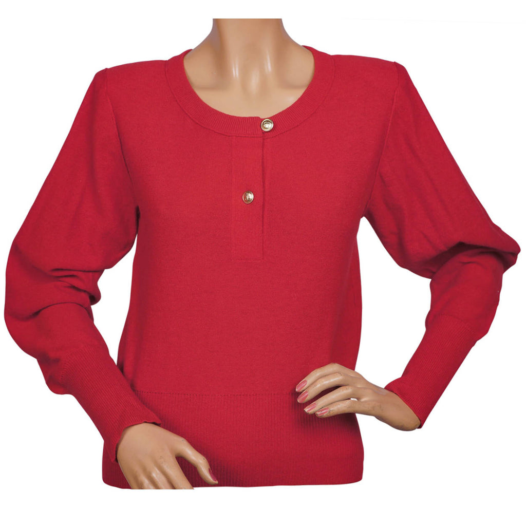 Vintage Sonia Rykiel Sweater Top 1980s Wool Knit Made in Italy Ladies Small 36 - Poppy's Vintage Clothing