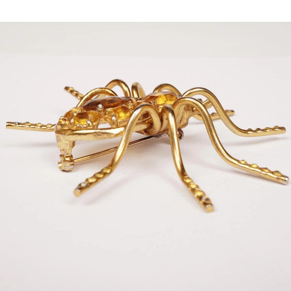 BoneNE Victorian Spider Brooch