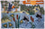 Vintage 1930s Hooked Rug Duck Pond Scene Folk Art - Poppy's Vintage Clothing