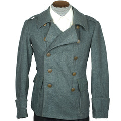 WW1 Swiss Army Medic Pea Coat Military Jacket