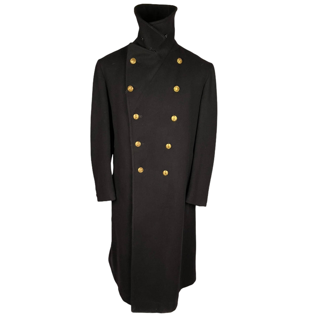 WWII Canadian Navy Coat RCN Greatcoat Canada Naval Size M L