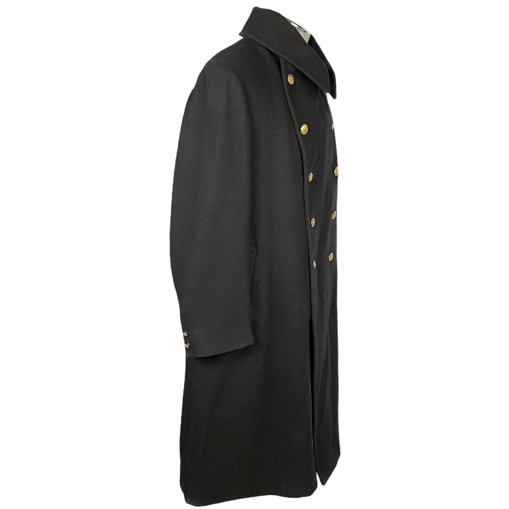 WWII Canadian Navy Coat RCN Greatcoat Canada Naval Size M L