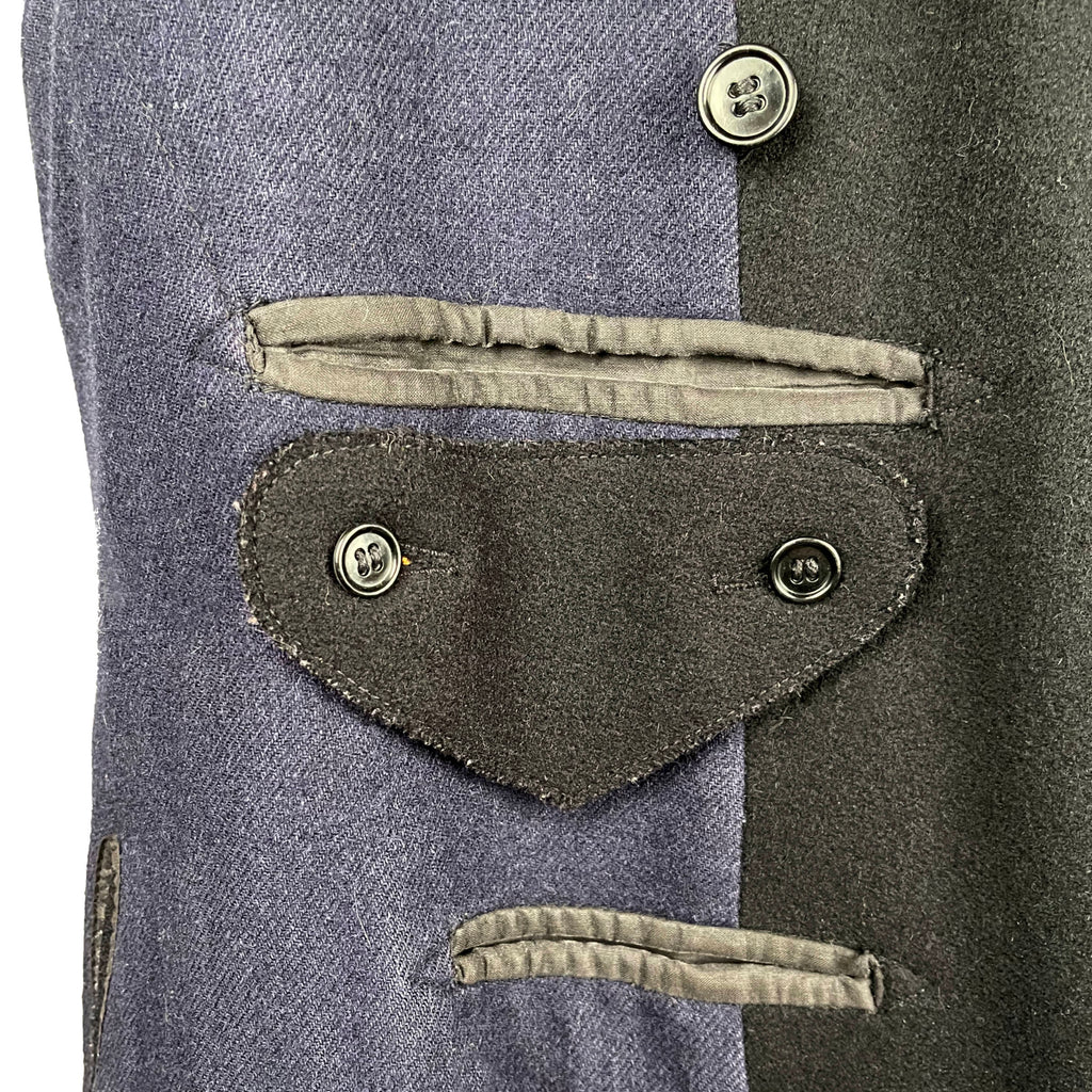 WWII Canadian Navy Coat RCN Greatcoat Canada Naval Size M L