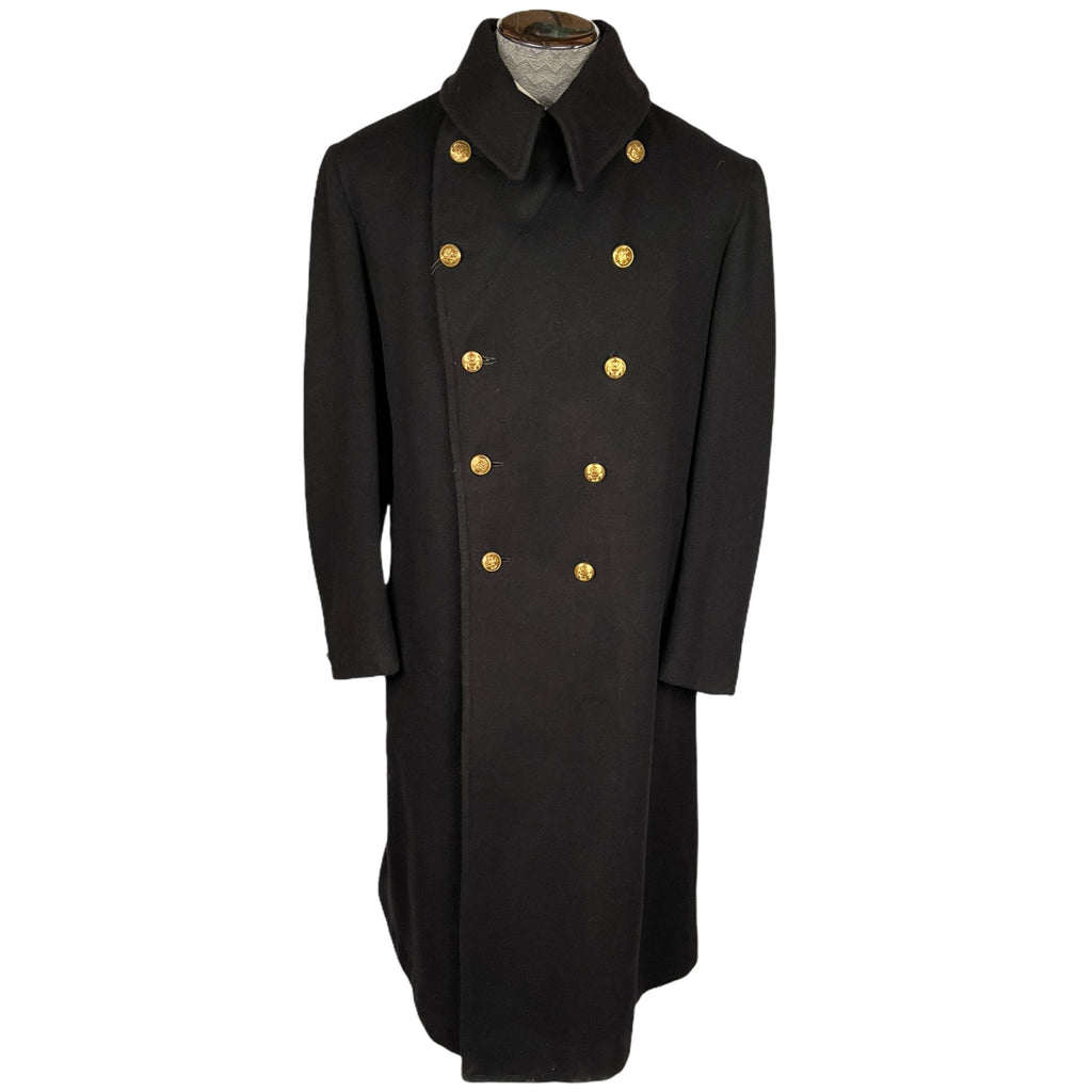 WWII Canadian Navy Coat RCN Greatcoat Canada Naval Size M L
