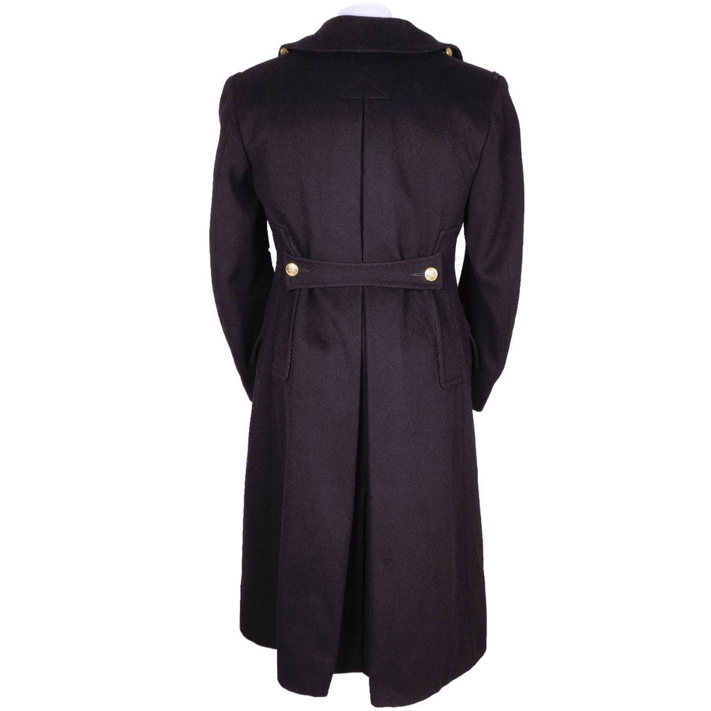 WWII Canada Navy Officer Greatcoat Authentic Canadian Naval Coat - Poppy's Vintage Clothing