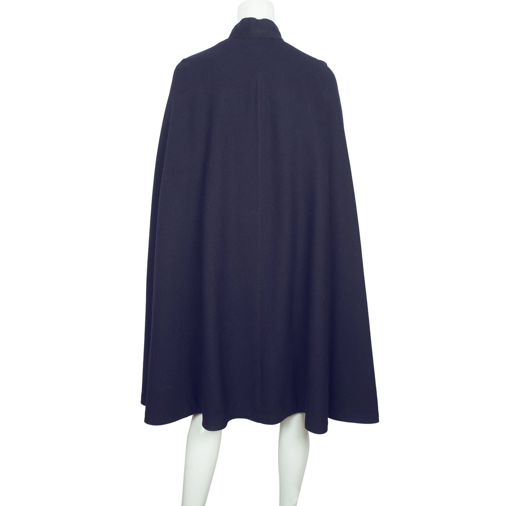 Vintage Nurses Cape WW2 Era Red Lined