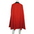 Vintage Nurses Cape WW2 Era Red Lined