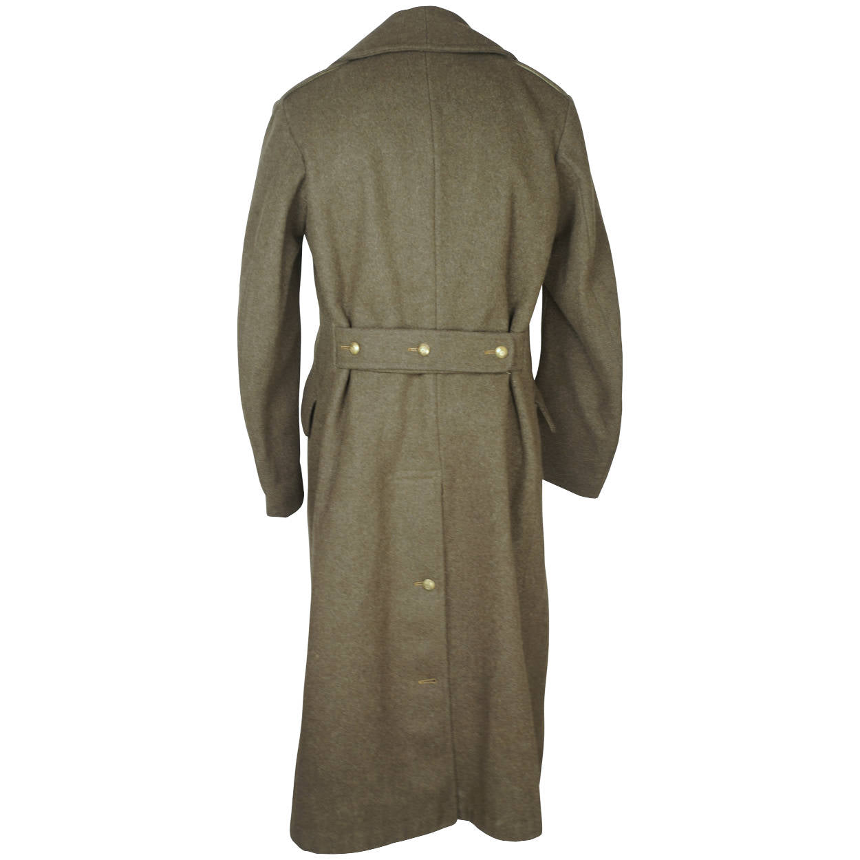 WW2 Overcoat Canadian Army Greatcoat Royal Montreal Regiment - Poppy's Vintage Clothing