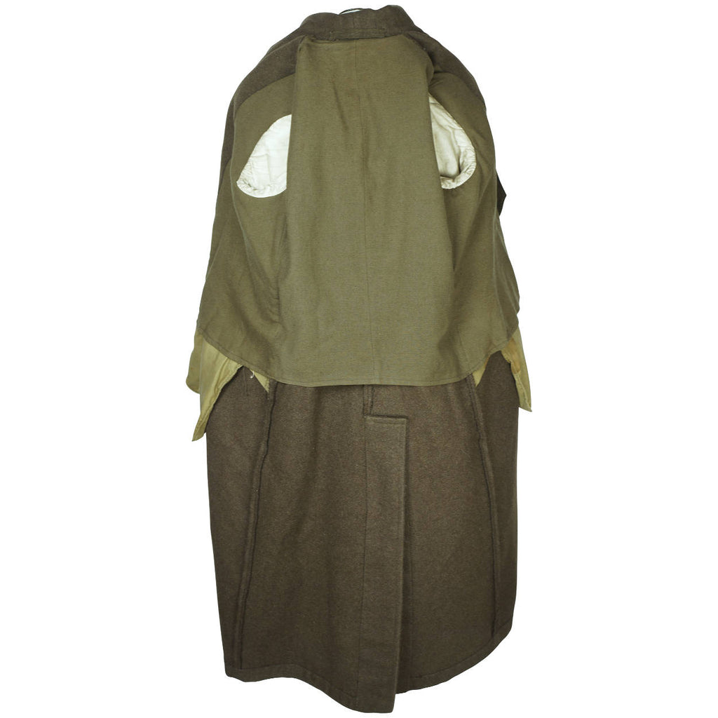 WW2 Overcoat Canadian Army Greatcoat Royal Montreal Regiment - Poppy's Vintage Clothing